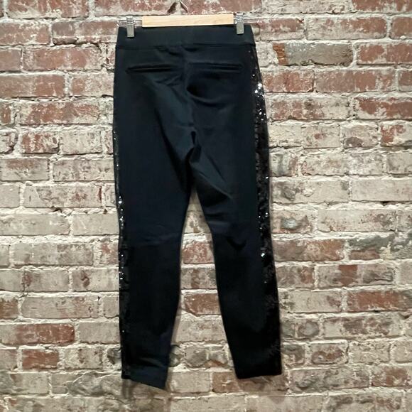 NEW SPANX The Perfect Pant Ankle Sequin Tuxedo Skinny Size Small - Picture 10 of 12